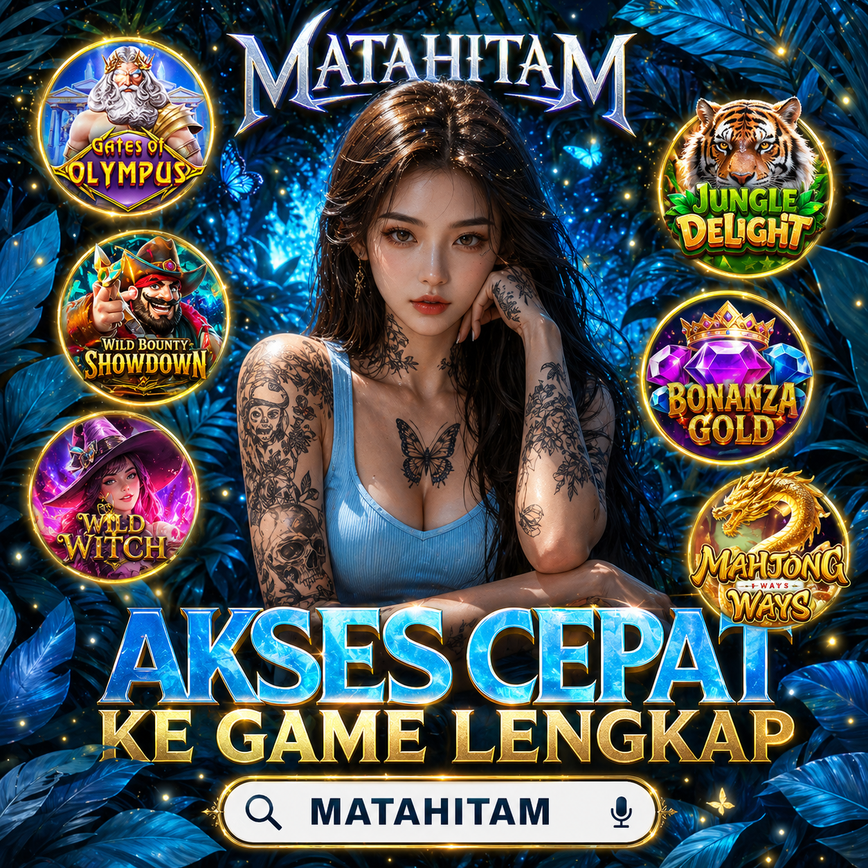 MATAHITAM: Akses Cepat Ke Game Lengkap Dari Beragam Provider